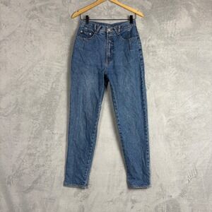 Vintage Jantzen 90s Jeans High Waisted Tapered Leg Blue Denim 28 Y2K Gilmore